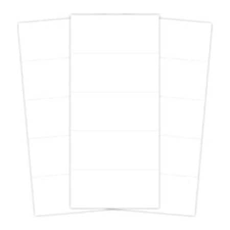 Magna Visual Magna Visual Magnetic Strips, Black, 2"W x 7/8"H, 25/Pack PMR-721